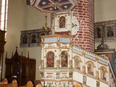 Kościół parafialny w Sępopolu.